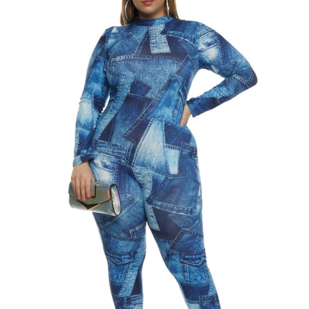 Denim Jumpsuit